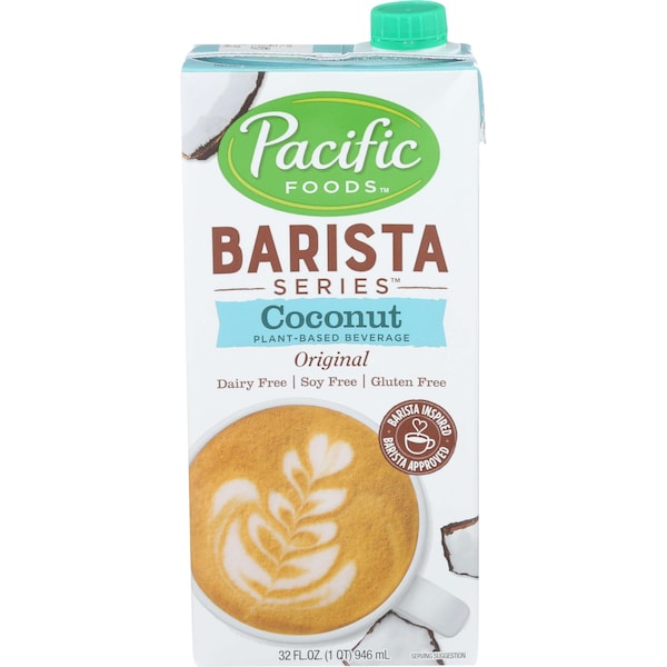 Pacific Foods Barista Series Original Coconut Milk 32 fl. oz. Carton, PK12 04313 - main